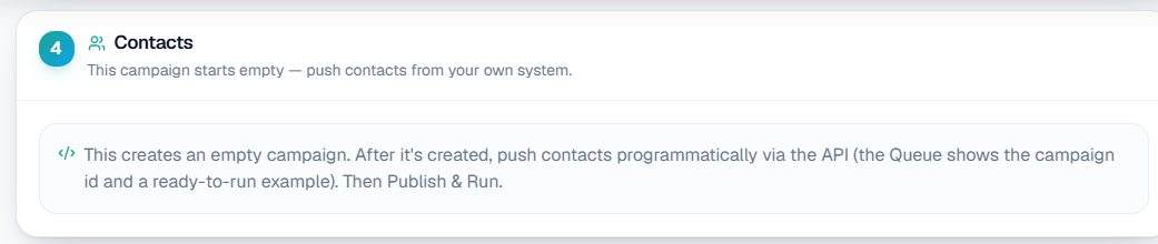 Step 4 for API